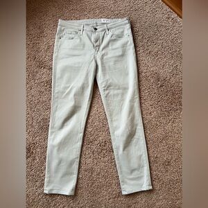 light teal prima crop pants